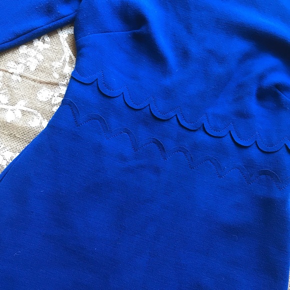 Banana Republic Double Face Scalloped Waist Dress - Picture 6 of 8